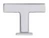 Afbeeldingen van Siro Meubelknop metaal - L 46mm/H 34mm/B 18mm chroom glanzend 