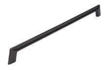 Afbeeldingen van Siro Meubelgreep metaal - boorafstand 320mm/L 350mm/H 34mm/B 8mm zwart chroom glanzend 