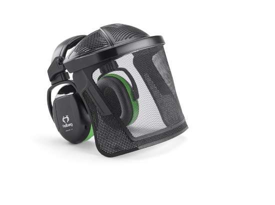 Afbeeldingen van Hellberg vizier/gehoorbescherming SECURE 1H - nylon gaas 