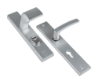 Afbeeldingen van Ami Veiligheidslangschild 251/50/15 Knop 144 / Deurkruk 332 vast-omkeerbaar - KT55 PC55 deurdikte 38/42mm - F2 