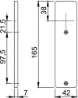 Afbeeldingen van Hoppe kortschild f1 blind 202kp