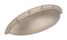 Afbeeldingen van Siro Schelpgreep metaal - boorafstand 64mm/L 93mm/H 20mm/B 27mm nikkel mat 