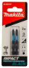 Afbeeldingen van Makita Slagschroefbit X Impact Black - PZ1x50mm