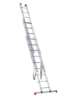 Afbeeldingen van Aluminium ladder - 3-delig reform