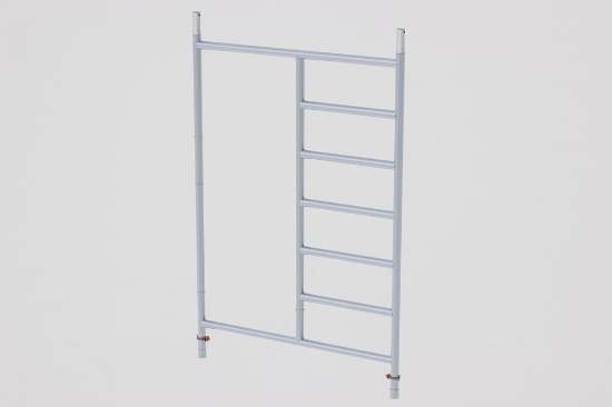Afbeeldingen van Altrex doorloopframe rolsteiger RS5 - Platformlengte 0.75m - 7 sporten 