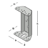 Afbeeldingen van GB Puisteun 60x70x180 115x2 Zink-Magnesium