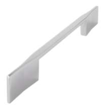 Afbeeldingen van Siro Meubelgreep metaal - boorafstand 128mm/L 214mm/H 30mm/B 10mm chroom glanzend 