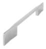 Afbeeldingen van Siro Meubelgreep metaal - boorafstand 128mm/L 214mm/H 30mm/B 10mm chroom glanzend 