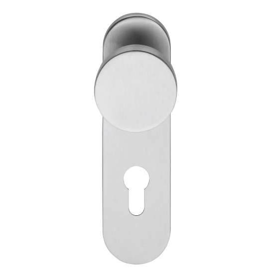 Afbeeldingen van INTERSTEEL Knopschild brandvertragend 9mm stift RVS 0778