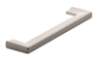 Afbeeldingen van Siro Meubelgreep metaal - boorafstand 160mm/L 168mm/H 36mm/B 10mm RVS effect 