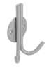 Afbeeldingen van Siro Kapstokhaak metaal - boorafstand 32mm/L 100mm/H 36mm/B 77mm RVS 