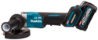 Afbeeldingen van Makita Haakse slijper GA013GM201 - XGT 40v Max 2x 4,0Ah li-on accu 125mm - met rem en lader in Mbox 