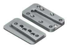 Afbeeldingen van GB blinde houtverbinding - 150x80x18mm 100x180mm - aluminium