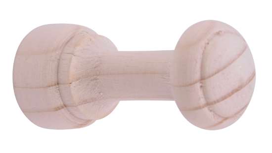 Afbeeldingen van Siro Kapstokhaak hout - L 22mm/H 50mm/B 22mm vurenhout 