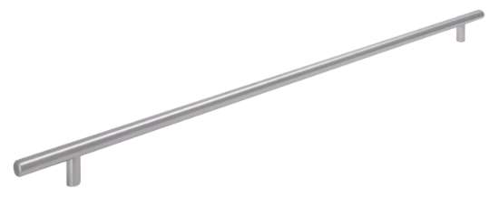 Afbeeldingen van Siro T-greep metaal - boorafstand 480mm/L 560mm/H 32mm/B 12mm - RVS