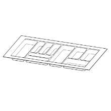 Afbeeldingen van Hettich OrgaTray 440, wit, 441 - 520 / 801 - 900