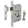 Afbeeldingen van INTERSTEEL Woningbouw klavier dag- en nachtslot wit 55 mm 9540