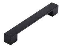 Afbeeldingen van Siro Meubelgreep metaal - boorafstand 160/192mm/L 205mm/H 25mm/B 25mm mat zwart 