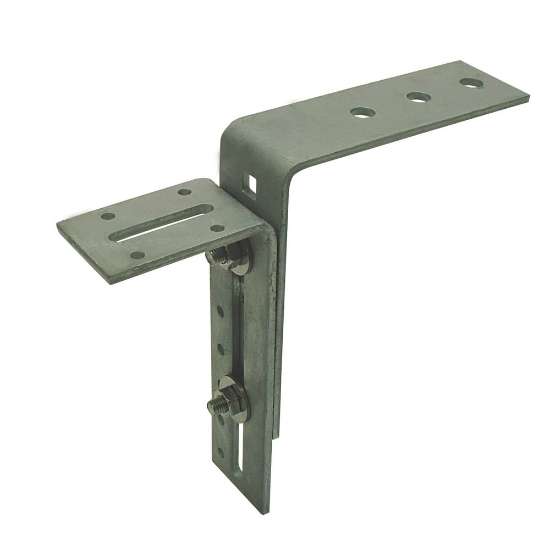 Afbeeldingen van GB Kozijnstelbeugel type A, 95x210/175 60x6/60x5 Thermisch Verzinkt