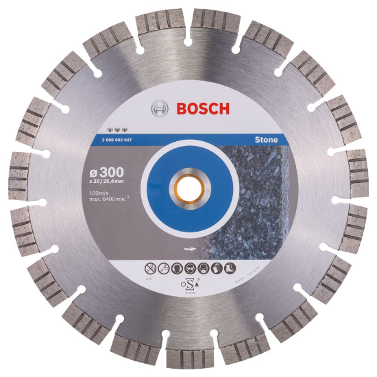 Afbeeldingen van Bosch Diamantdoorslijpschijf Best for Stone