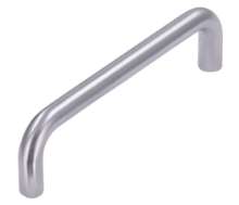 Afbeeldingen van Siro Meubelgreep metaal - boorafstand 96mm/L 104mm/H 31mm/B 8mm chroom mat 