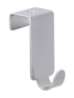 Afbeeldingen van Siro Deurhaak metaal - 5 stuks L 57mm/H 35mm/B 30mm chroom glanzend 
