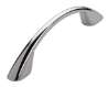 Afbeeldingen van Siro Meubelgreep metaal - boorafstand 96mm/L 132mm/H 29mm/B 14mm chroom glanzend 