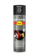 Afbeeldingen van Rustoleum spray 2178 mat-zwart 500ml