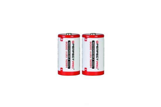 Afbeeldingen van PerfectPro batterijen D NiMH 8000mAh (2st.)