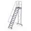 Afbeeldingen van Altrex bordestrap - 12 treden - 60 graden hellingshoek 