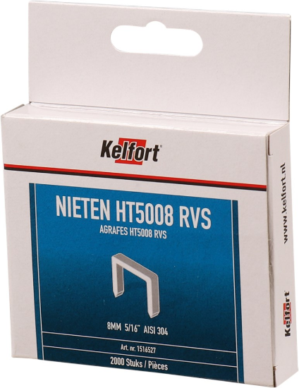 Afbeeldingen van Kelfort Nieten HT5008E - 8mm 5/16" - 2000 stuks RVS