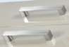 Afbeeldingen van Siro Meubelgreep metaal - boorafstand 128mm/L 162mm/H 27mm/B 20mm chroom mat 