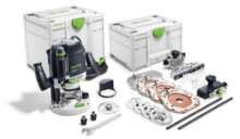 Afbeeldingen van Festool bovenfreesmachine OF 2200 EB-Set - 2200Watt - Inclusief accessoireset in systainer