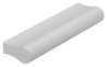 Afbeeldingen van Siro Meubelgreep metaal - boorafstand 64mm/L 84mm/H 23mm/B 12mm mat aluminium 