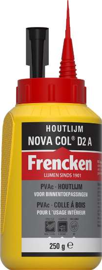 Afbeeldingen van Frencken Houtlijm nova col a - 250 gram