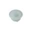 Afbeeldingen van Blum huls voor glasbevestiging - knop/trekker 4mm metaalvijs - wit pvc GLH.4/8