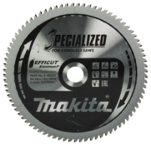 Afbeeldingen van Makita afkortzaagblad Efficut E-06323 - Ø260x30x1,85mm 81 tands - voor aluminium
