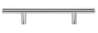 Afbeeldingen van Siro Meubelgreep metaal - boorafstand 96mm/L 178mm/H 32mm/B 12mm chroom glanzend 