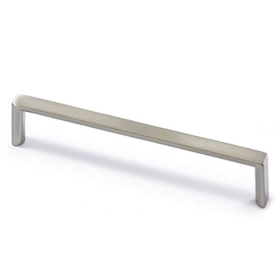 Afbeeldingen van Hettich Greep Baldone, boorafstand 96, L 104 mm, B 11 mm, H 26 mm, roestvrij staal finish geborsteld