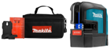 Afbeeldingen van Makita Kruislijnlaser SK105DZ - 10.8V Rode laser - Zonder accu's en lader in doos