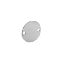 Afbeeldingen van INTERSTEEL Rozet rond plat 50 mm blind rvs geborsteld 3409