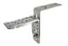 Afbeeldingen van GB kozijnstelhoek XL - 175x175/175mm 72x5/60x5mm - zink magnesium