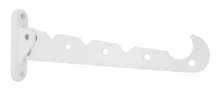 Afbeeldingen van Siro Wasdroger metaal - boorafstand 89mm/L 307mm/H 59mm/B 31mm - wit 