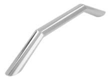 Afbeeldingen van Siro Meubelgreep metaal - boorafstand 128mm/L 154mm/H 25mm/B 11mm - chroom glanzend 