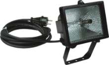 Afbeeldingen van Kelfort bouwlamp - 500W 5 meter kabel - klasse 2 IP54  Op=Op