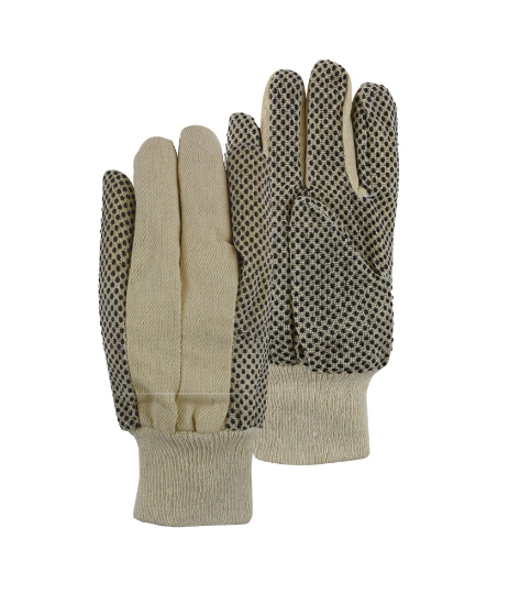 Afbeeldingen van PSP 20-405 handschoen polka dot zwarte noppen