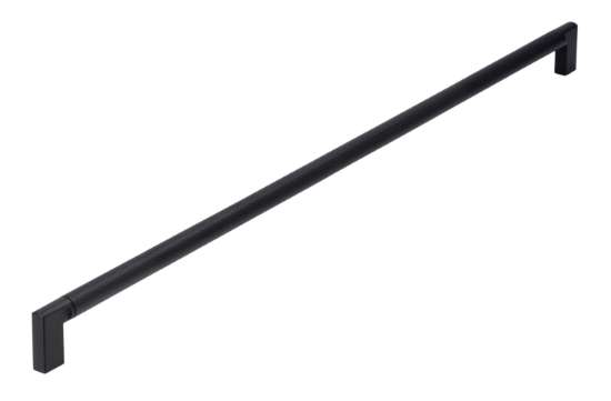 Afbeeldingen van Siro Meubelgreep metaal - boorafstand 480mm/L 494mm/H 32mm/B 12mm mat zwart 