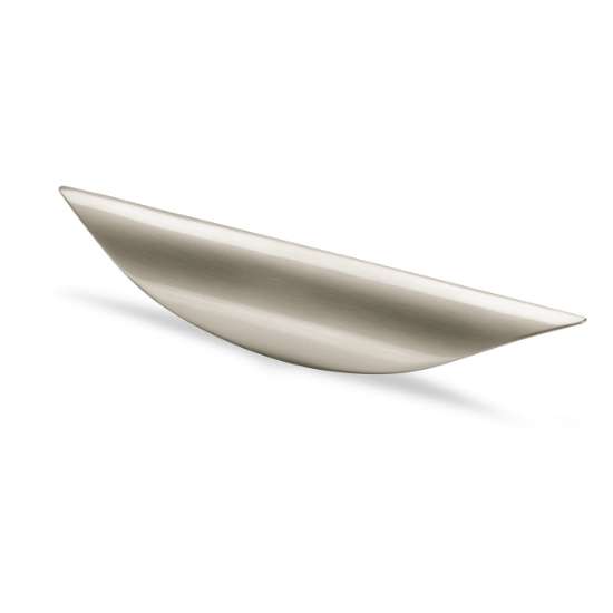 Afbeeldingen van Hettich Greep Trento, boorafstand 32, L 93 mm, B 23 mm, H 18 mm, roestvrij staal finish geborsteld