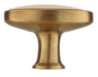 Afbeeldingen van Siro Meubelknop metaal - L 32mm/H 24mm/B 22mm antiek messing/beige 