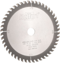 Afbeeldingen van Kelfort cirkelzaagblad - Ø165x1,8/1,2x20mm 48 tands WZF - voor hout